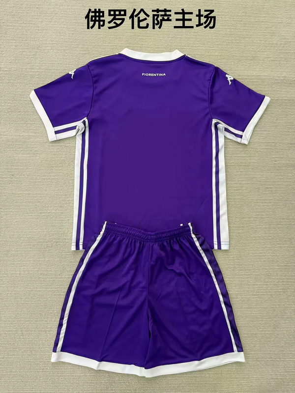 25-26 Fiorentina home kid kit