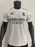 24-25 Real Madrid white training player version jersey