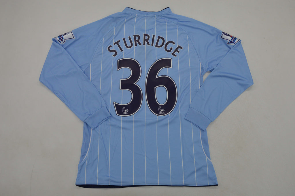 MAN CITY 07-08 Manga larga — Club Retro
