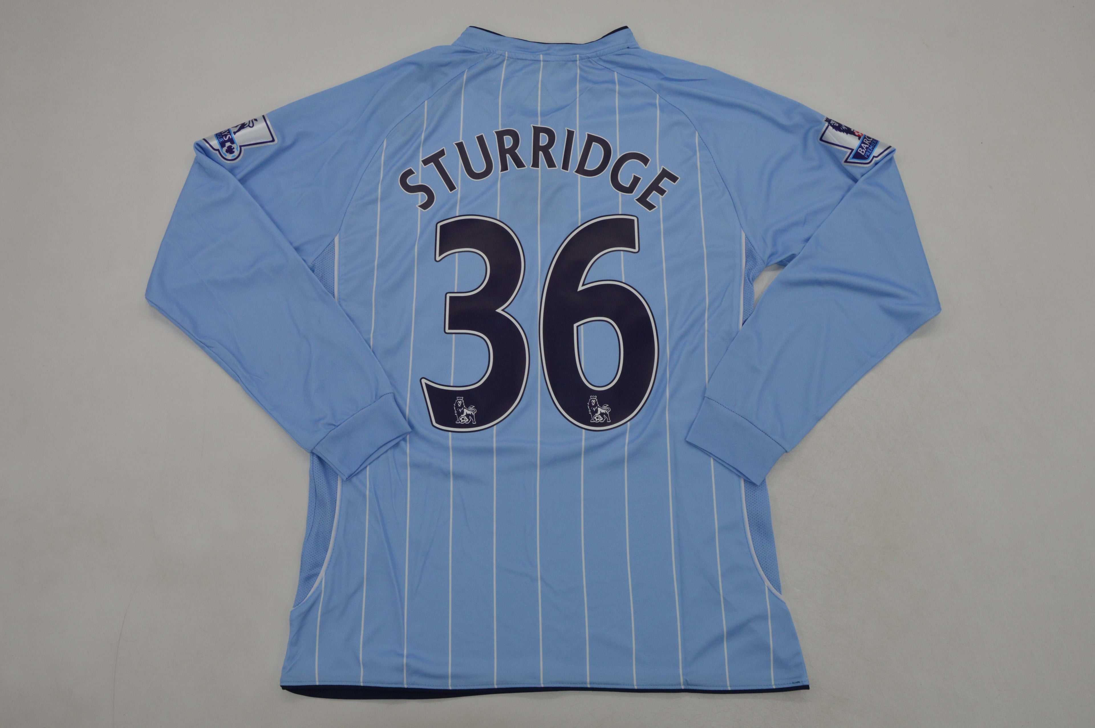 MAN CITY 07-08 Manga larga — Club Retro