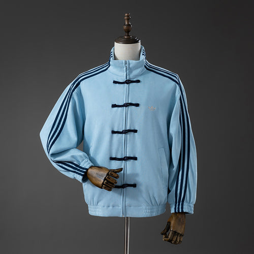 (Chinese New Year) Tang-style jacket - Sky blue S-XL