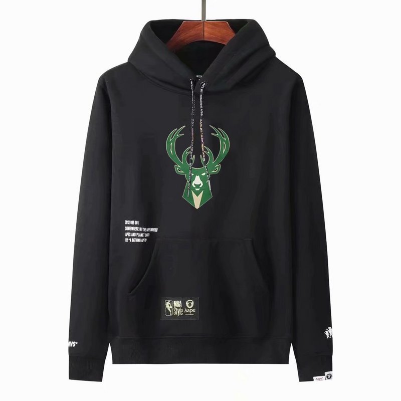 NBA Sweater Milwaukee Bucks black