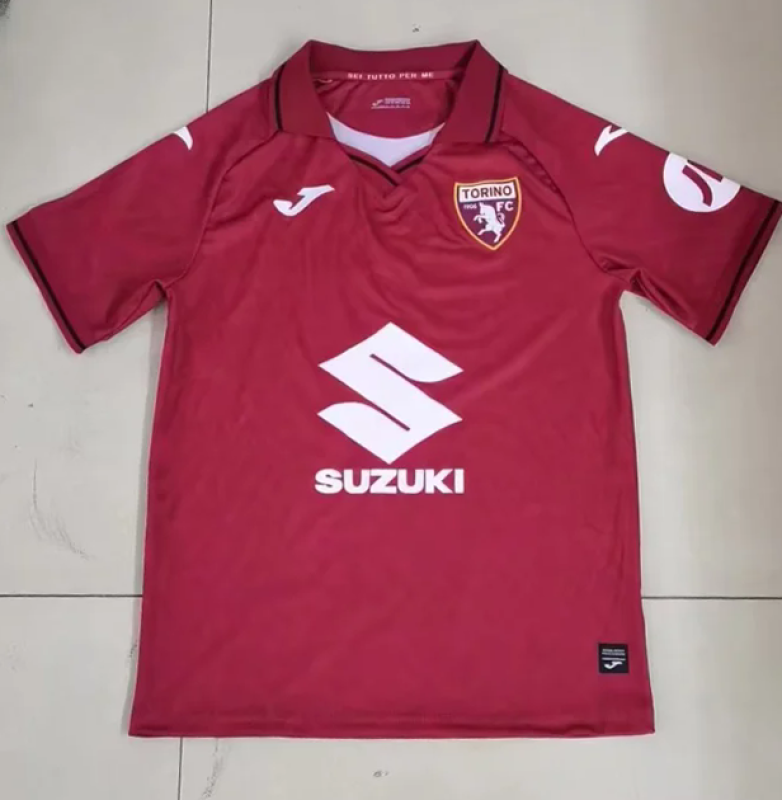 25-26 Torino red home soccer jersey size S-2XL