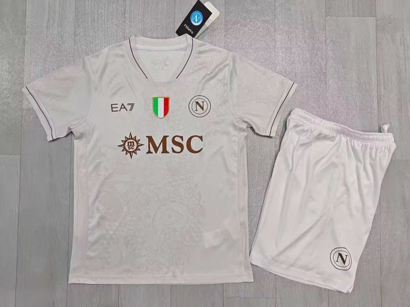 25-26 Napoli away kid kit