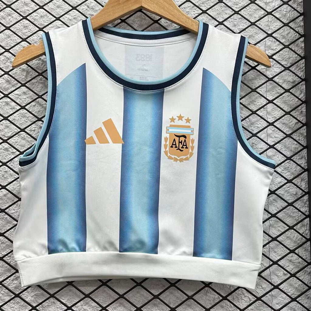 Argentina 2026 World Cup Home Girl's Vest size S-XL