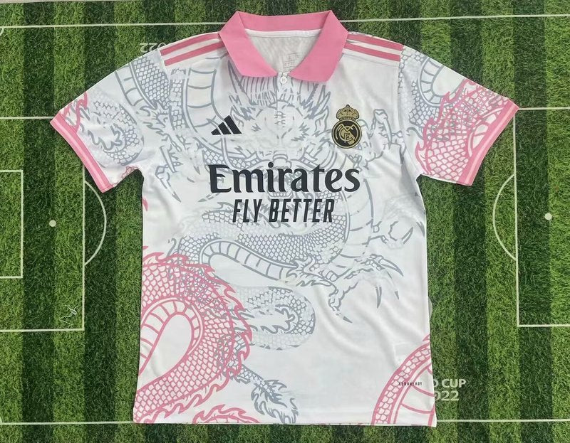 25-26 Real Madrid white and pink special jersey