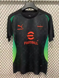 25-26 AC Milan green and black training jersey