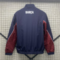 24-25 Barcelona blue and red windbreaker