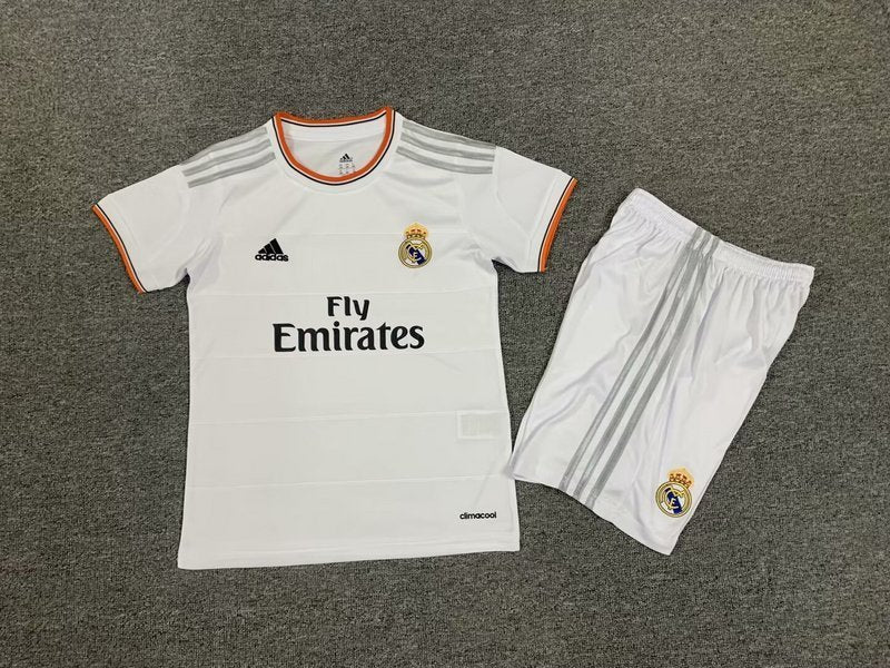 Real Madrid 13-14 home kid kits