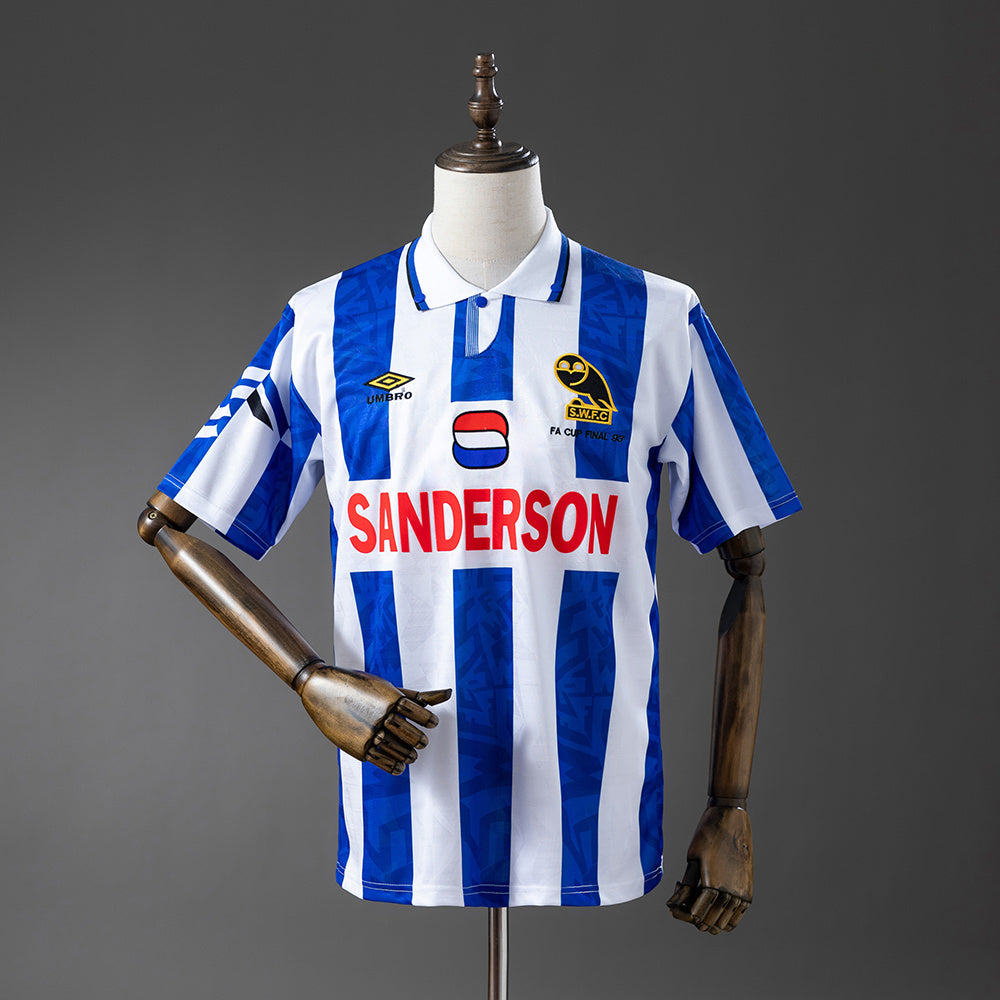 Sheffield Wednesday 92/93 Home Retro Jersey S-XXL