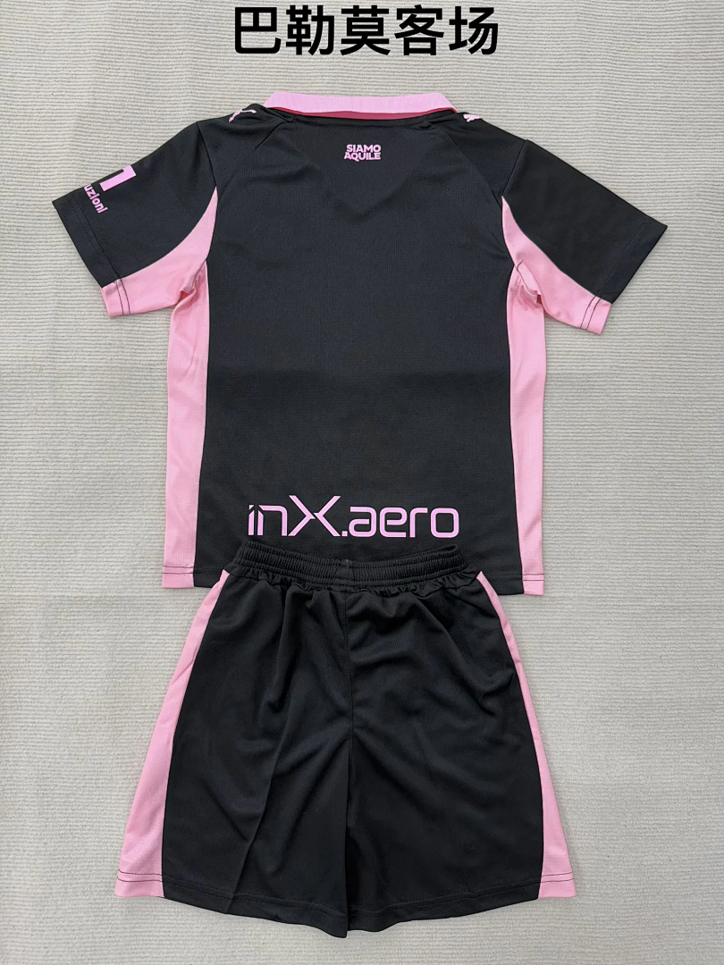 Palermo 2025/26 Away kid kit size 16-28