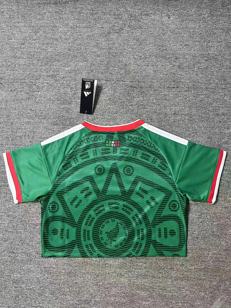 women vest 2026 Mexico home soccer vest size S-XL