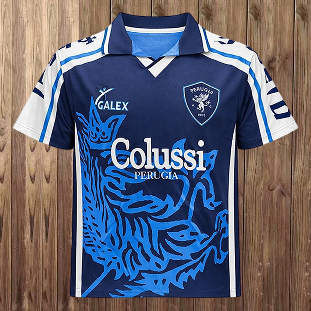 Retro Perugia 1997/98 Away Soccer Jersey
