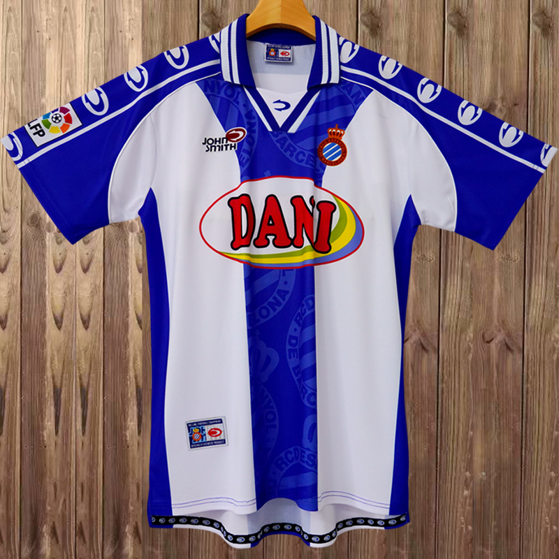 99-00 Espanyol home retro jersey