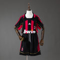 AC Milan 06/07 Home Retro Kids Kit Jersey Size 16-28