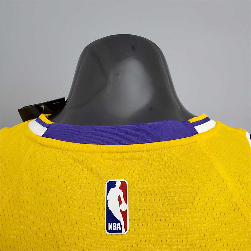 Lakers Rondo#4 Crew Neck Yellow