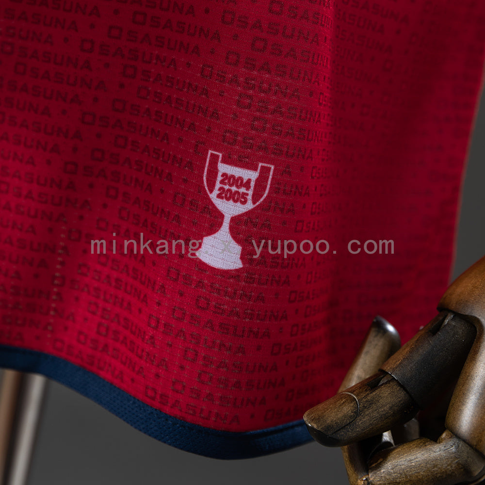 Retro Osasuna 2005 Red Home S-XXL