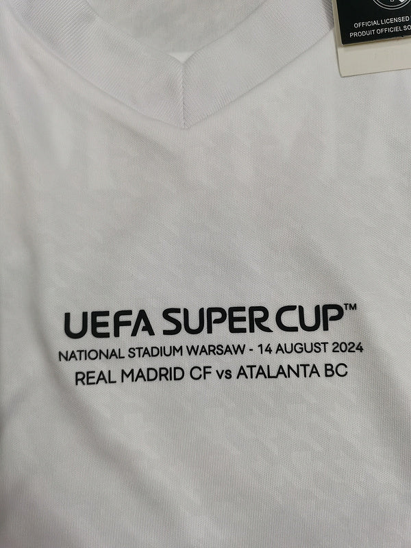 24-25 Real Madrid Home UEFA SUPERCOPA jersey