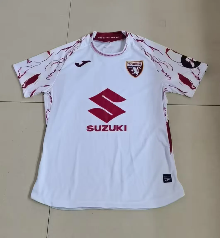 Torino 2025/26 Away soccer jerseys Size S-2XL
