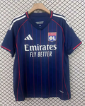 25-26 Lyon away soccer jersey size S-4XL