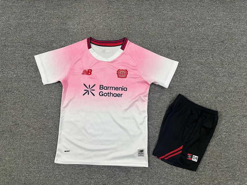 25-26 Leverkusen Away kid kit