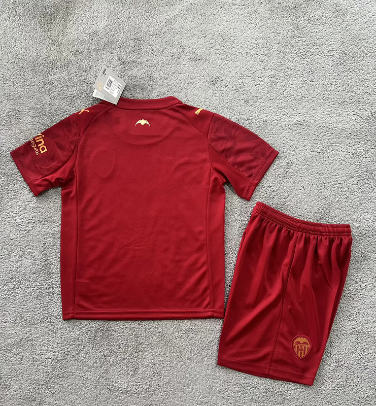 25-26 Valencia away kid kit