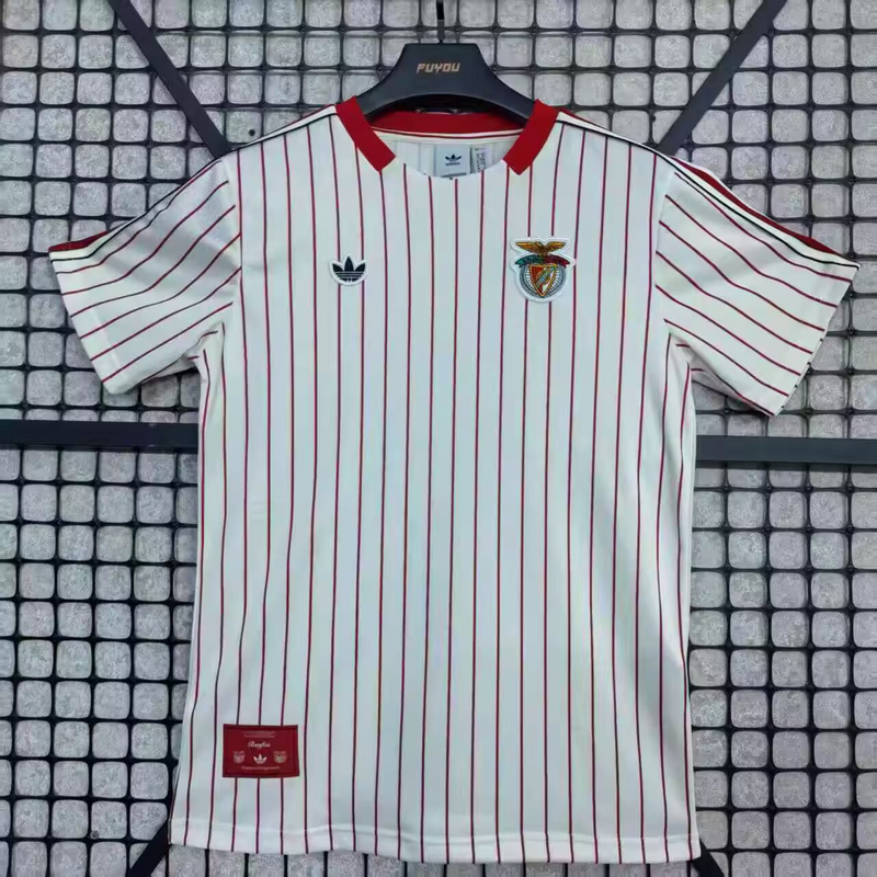 25-26 Benfica white retro style Jersey