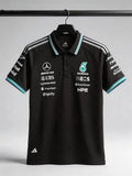 Mercedes 2026 Black POLO F1 Jersey S-5XL