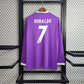 16-17 Real Madrid away purple long sleeve
