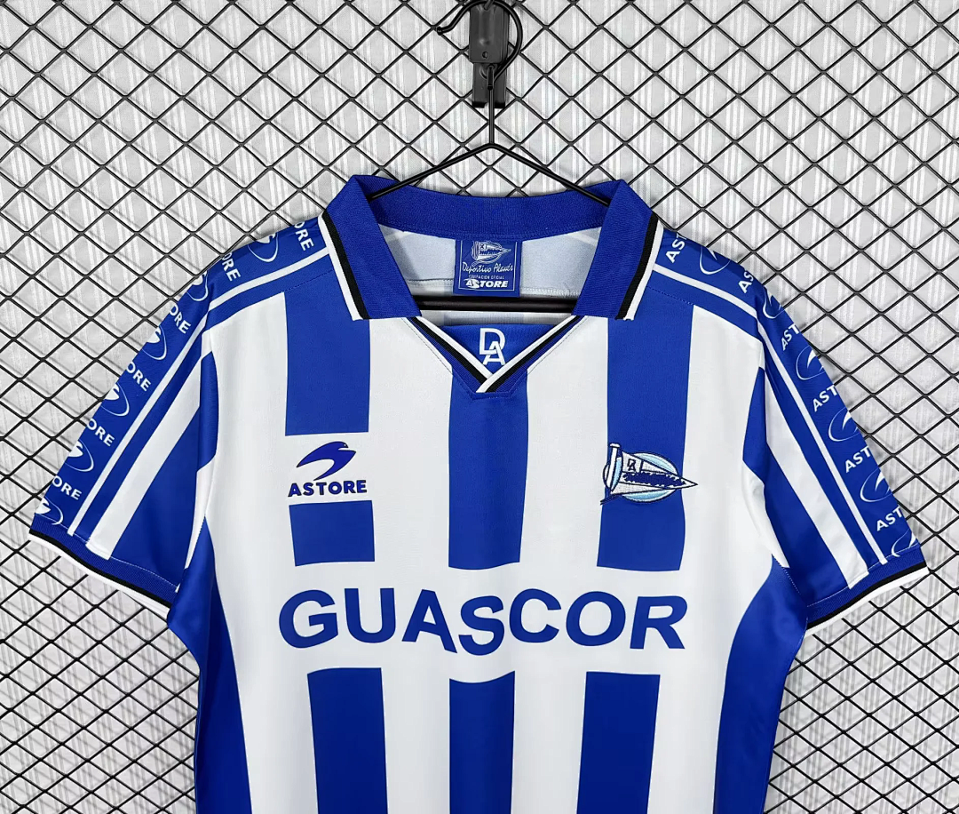 Retro Deportivo Alaves 1998/99 Home Soccer Jersey