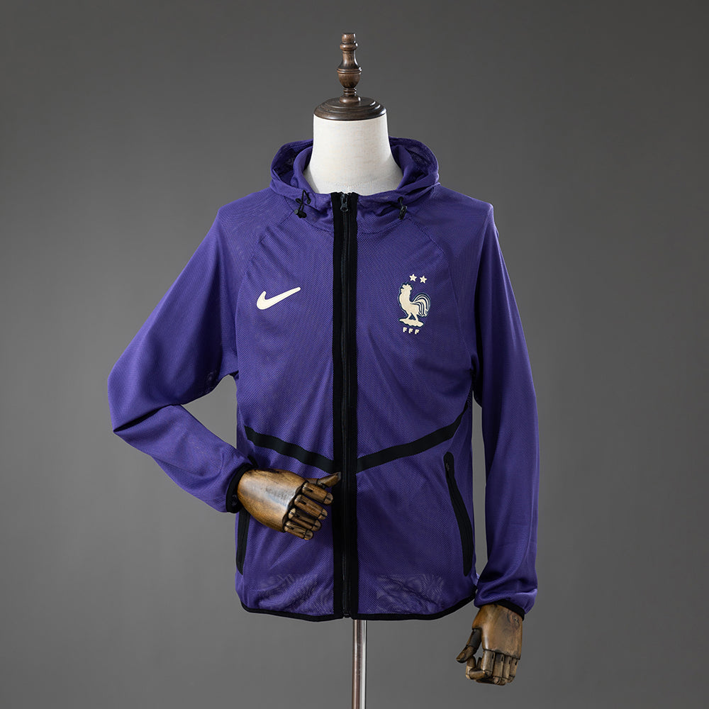 France 2026 Men's Football Anthem Jacket - Purple S-XXL