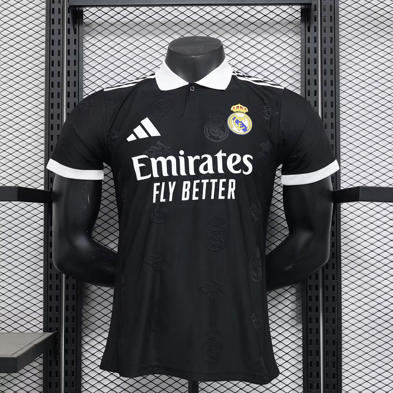 25-26 Real Madrid black player version POLO