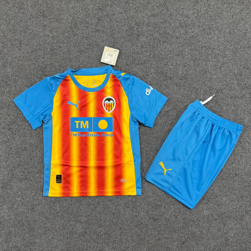 Valencia 2025/26 Third away kids size 16-28