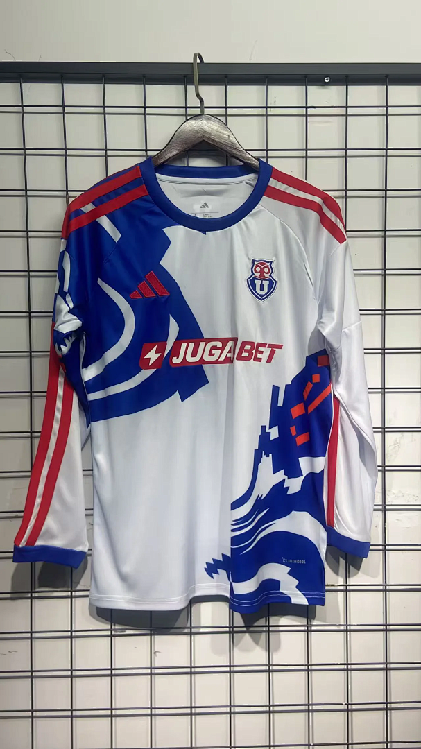 Universidad de Chile 2026/27 Away Long Sleeve Soccer Jersey S-4XL