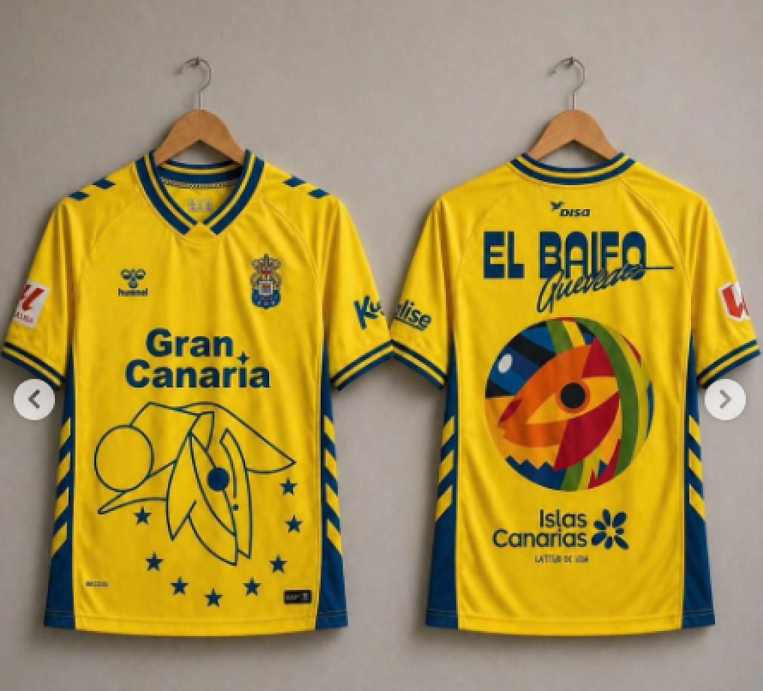 Las Palmas 2026/27 Home El Baifo version Jersey S-4XL