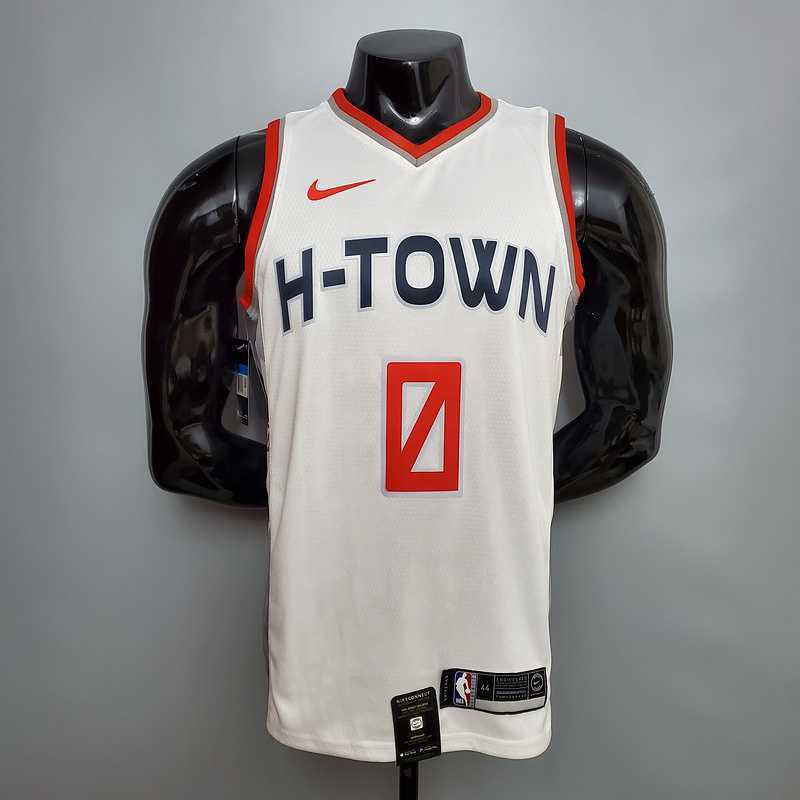 WESTBROOK#0 Rockets City Edition White