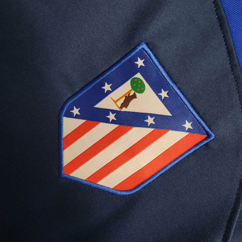 23-24 Atletico Madrid blue training jersey