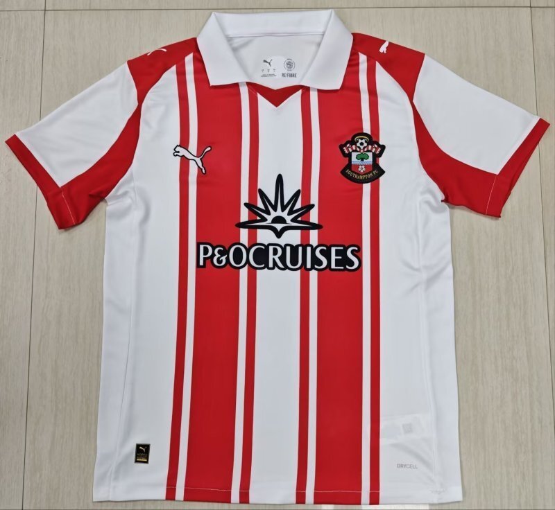 25-26 Southampton Home Soccer Jersey