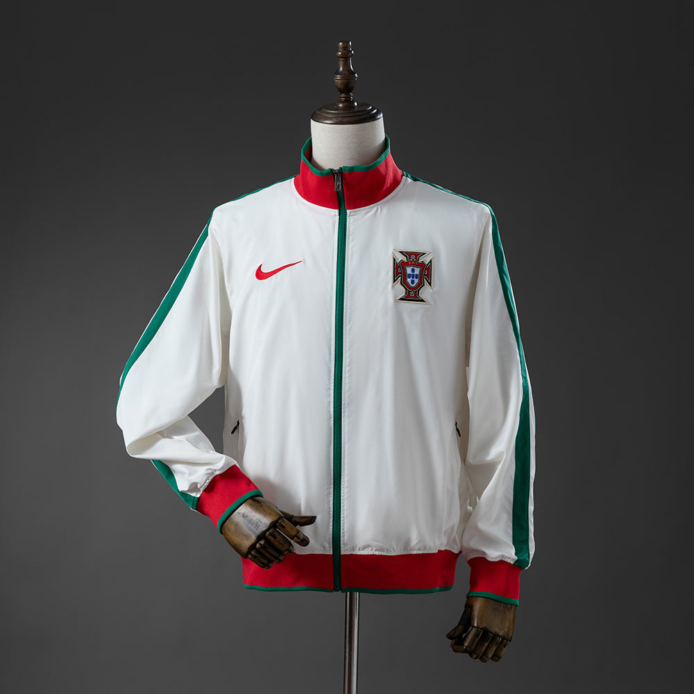 Portugal 10/11 N98 Windbreaker - White S-XXL