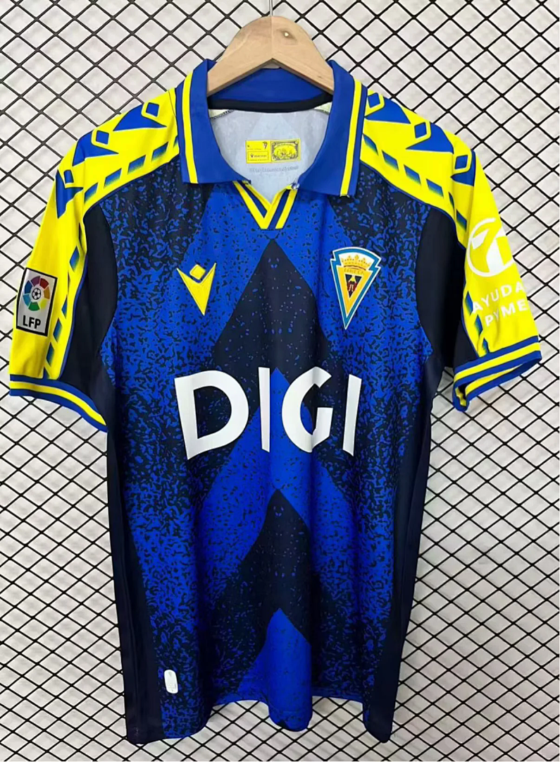 Cadiz 2026/27 Blue Retro Model soccer jersey S-4XL
