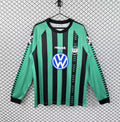 Retro Wolfsburg 1994/95 home Long Sleeve soccer jersey size S-2XL