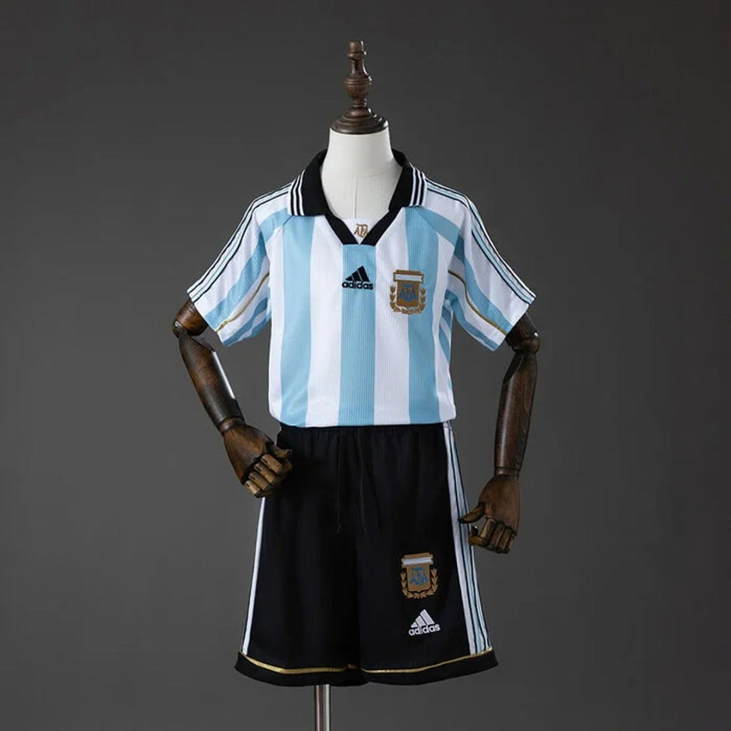 Retro 1998 Argentina Home Kid Kits 16-28
