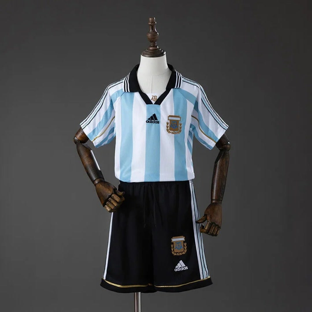 Retro 1998 Argentina Home Kid Kits 16-28