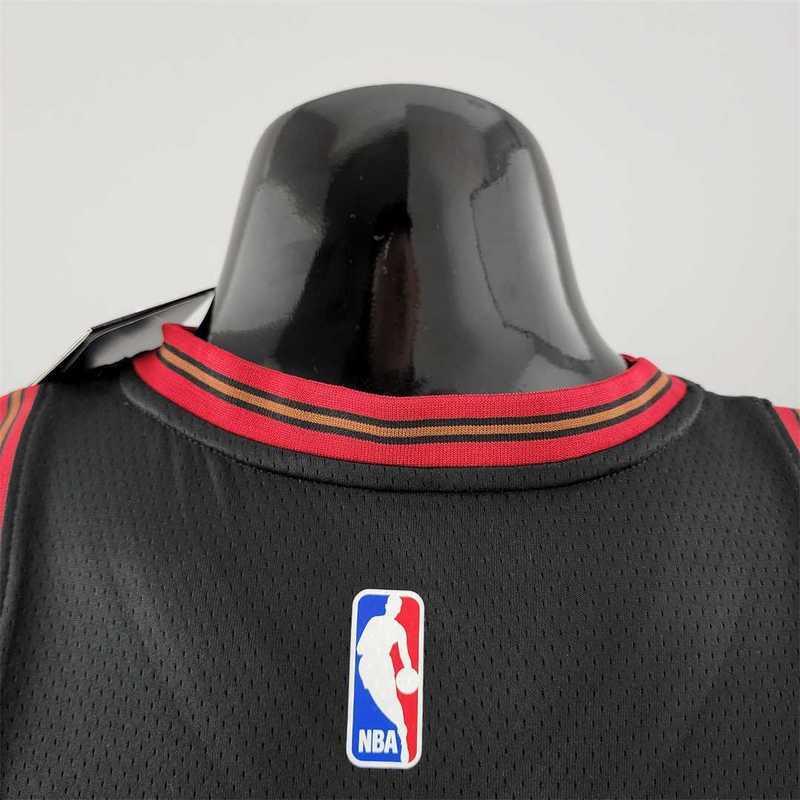 Retro Philadelphia 76ers Iverson #3 big meteor black NBA Jersey