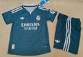 Real Madrid 2026/27 Away Player Version Kids kit Jerseys SIZE 16-28