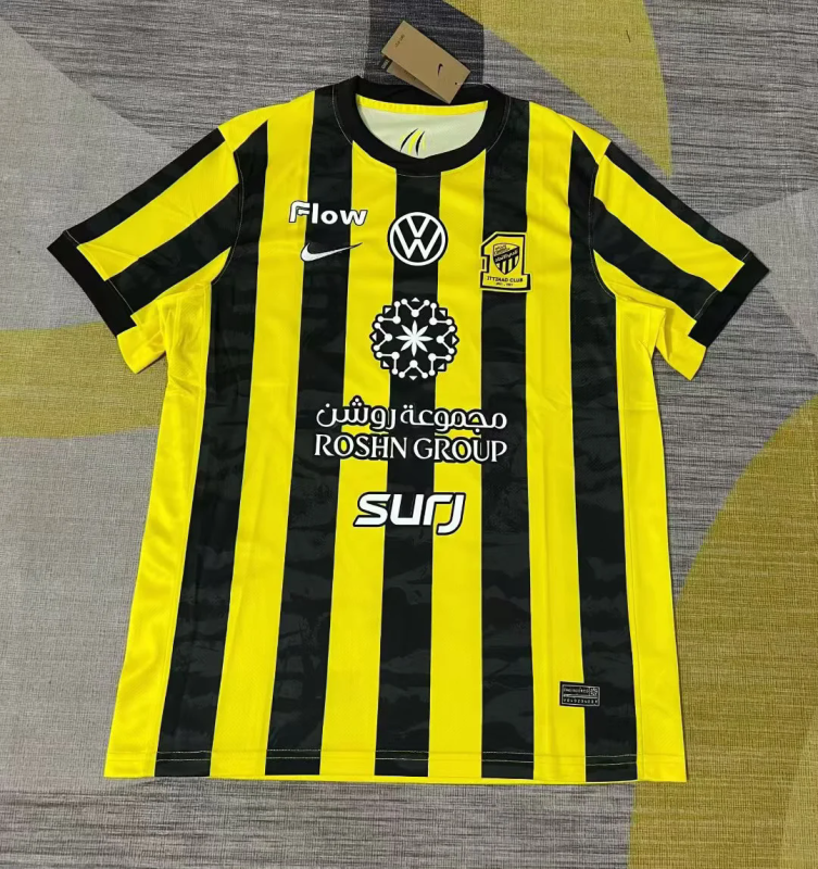 25-26 Al-Ittihad Club(Jeddah) home soccer jersey