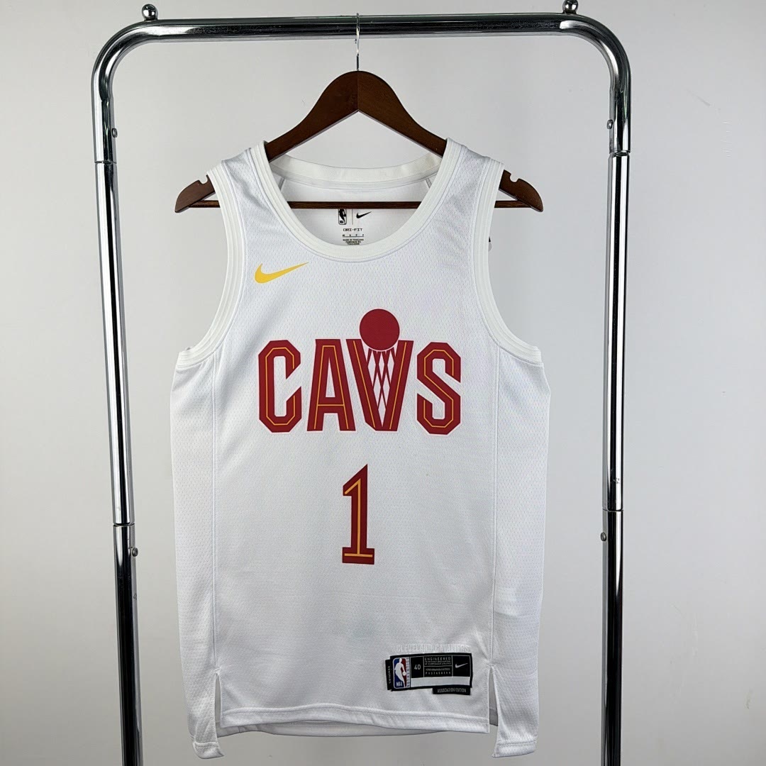 Cleveland Cavaliers White No. 1 HARDEN NBA Jersey