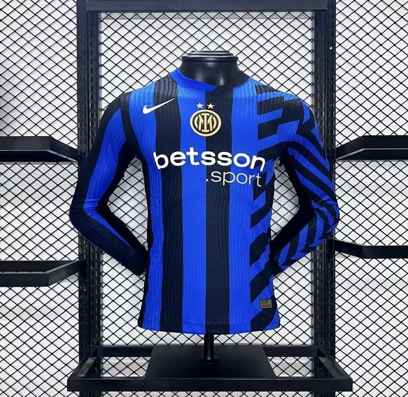 24-25 International Milan Home Long sleeve Player version jersey