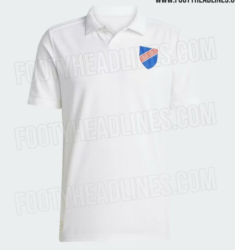 25-26 Colo Colo white special jersey