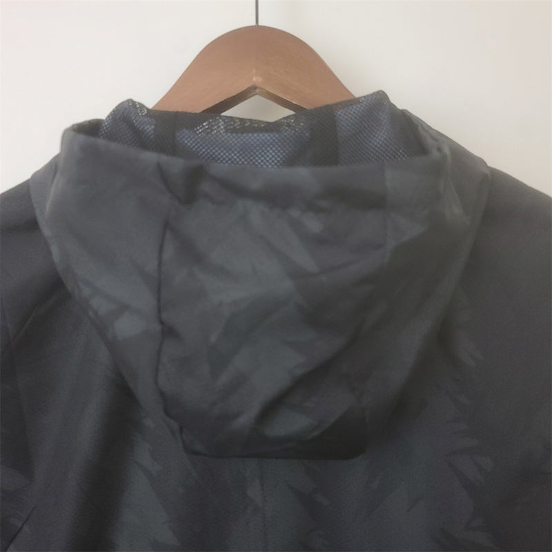 22-23 Manchester United Windbreaker Black